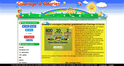 Desktop Screenshot of coloriageacolorier.net