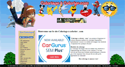 Desktop Screenshot of coloriageacolorier.com